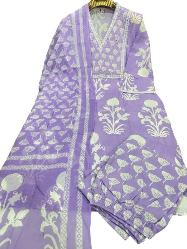Lilac Kurti set