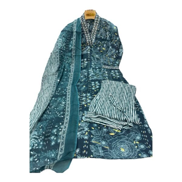 Green Kurti set
