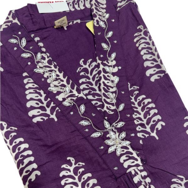 Coat neck Kurti set - Image 3