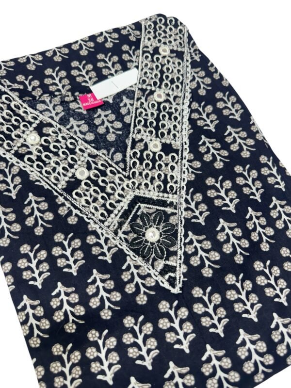 Cotton kurti set - Image 2