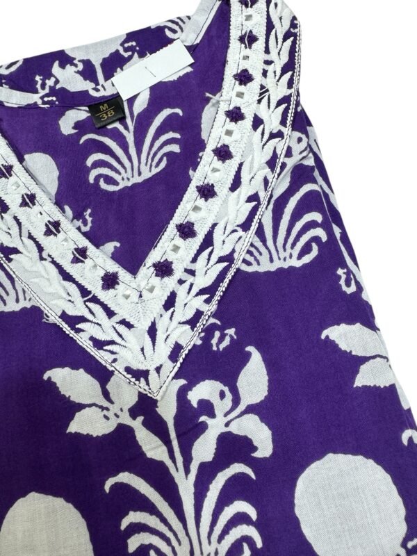 Purple kurti set - Image 2