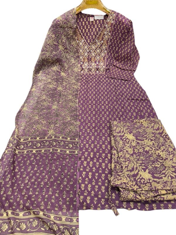Cotton kurti set