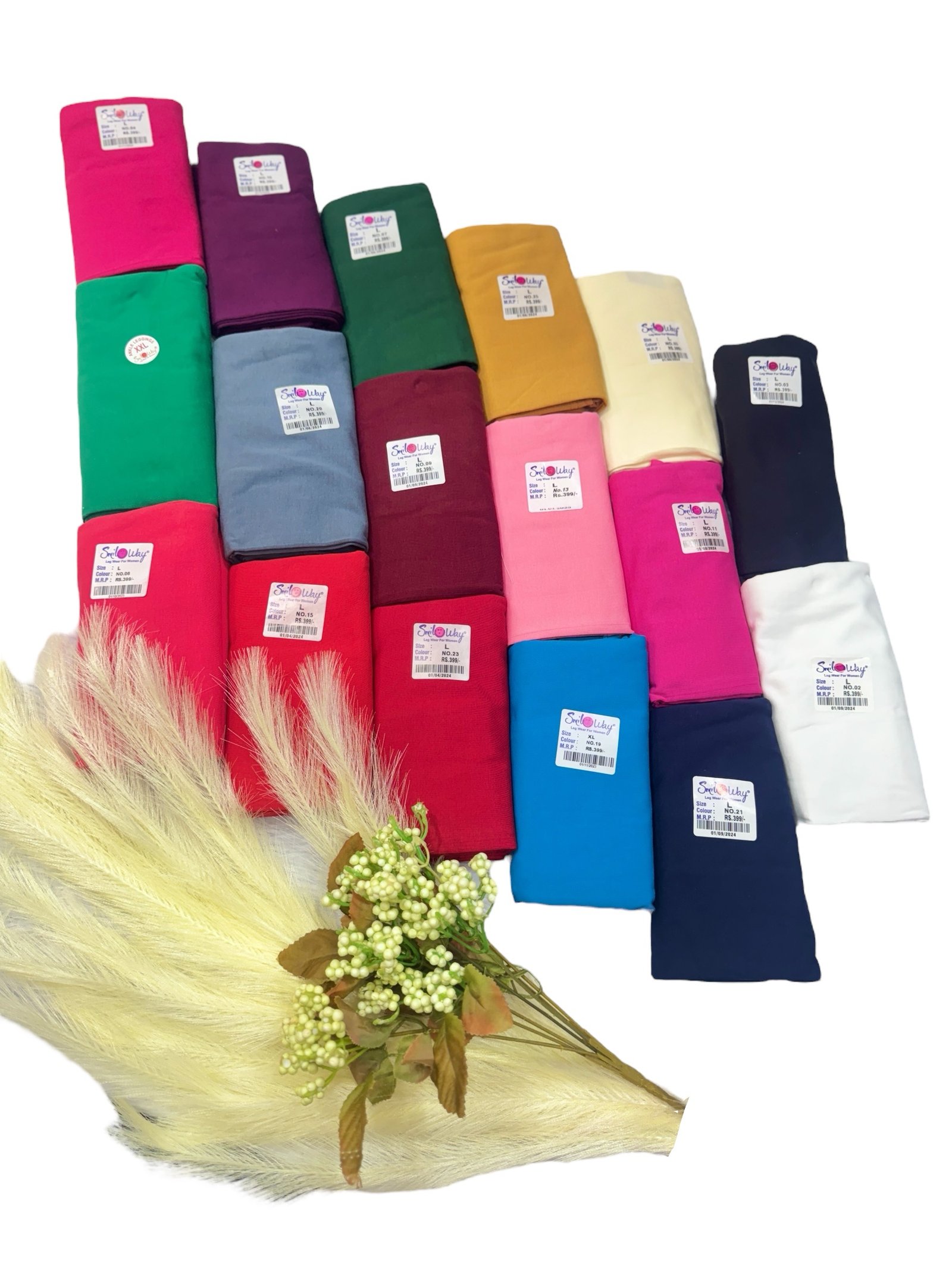 Ankle fit cotton leggings - Image 7