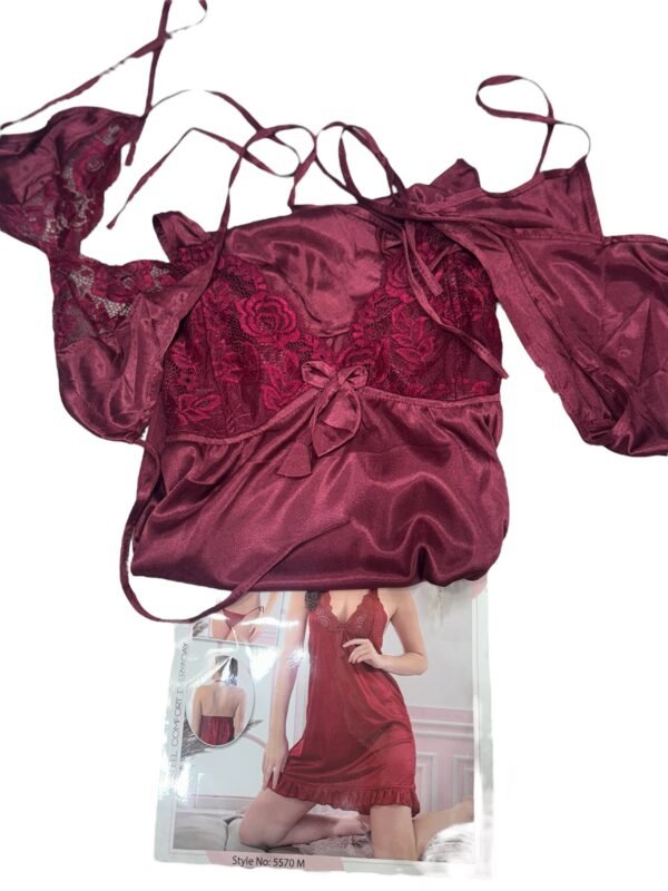 Satin Night Suit - Image 2