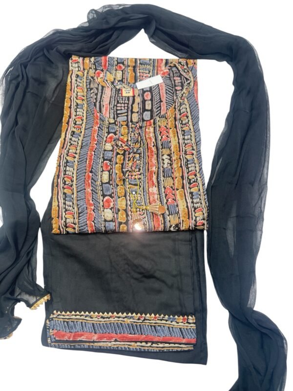 Multi colour kurti set - Image 2