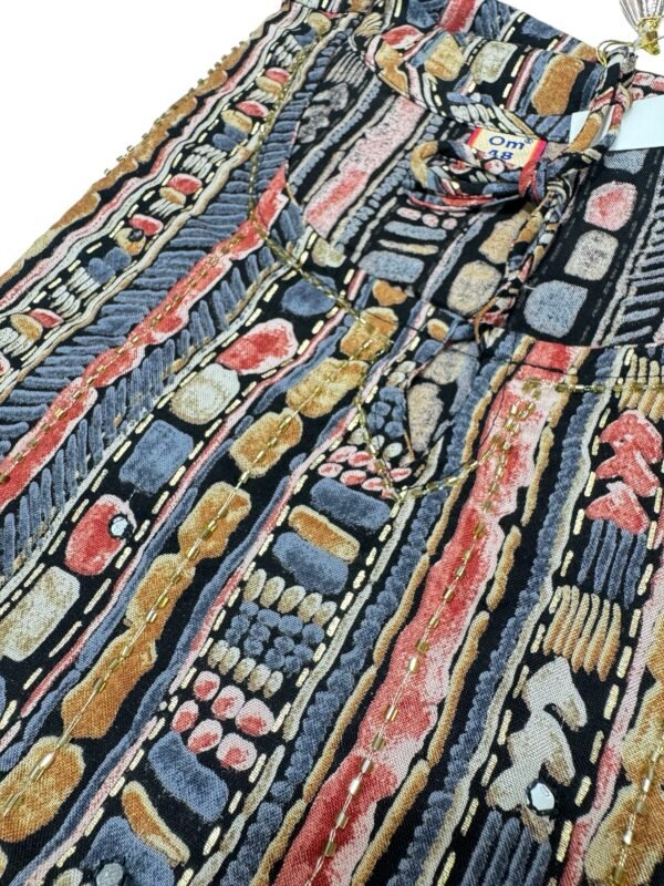 Multi colour kurti set - Image 3